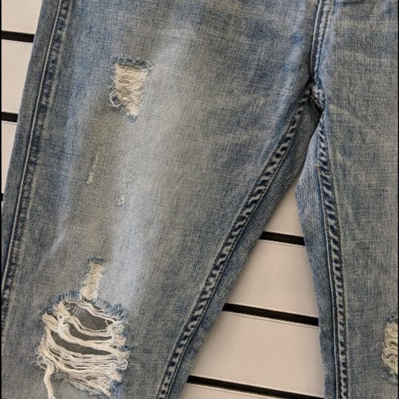 Distressed Boyfriend Jeans - Picture 6 of 6
